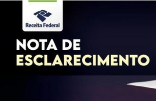 Nota de Esclarecimento RFB sobre "malha fina do imóvel rural"